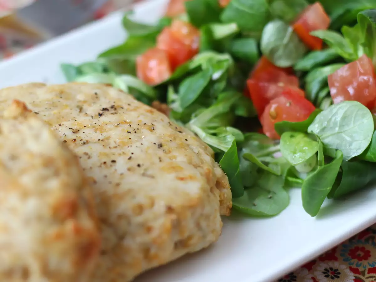 Hambúrguer de frango na Air Fryer: macio, suculento e fácil de fazer - foto 5