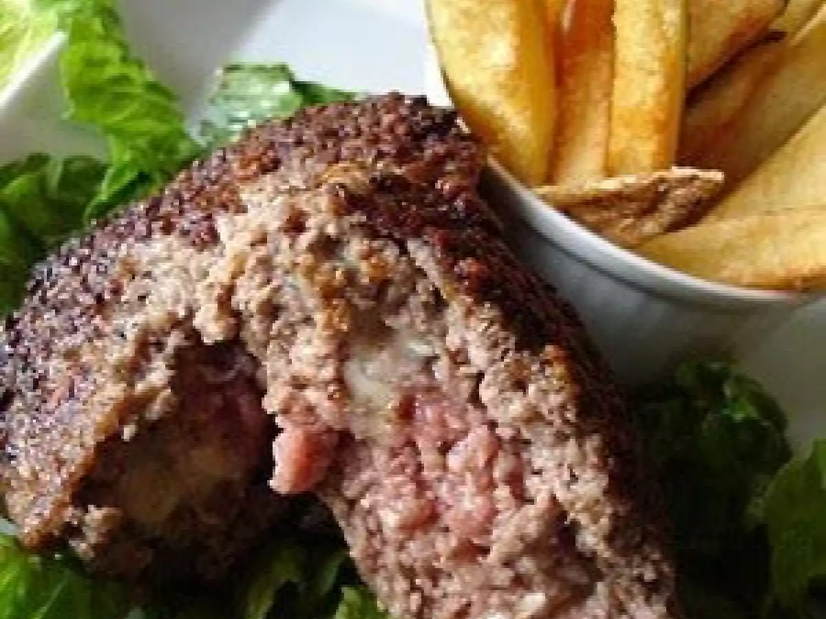 Hambúrguer de Picanha Caseiro