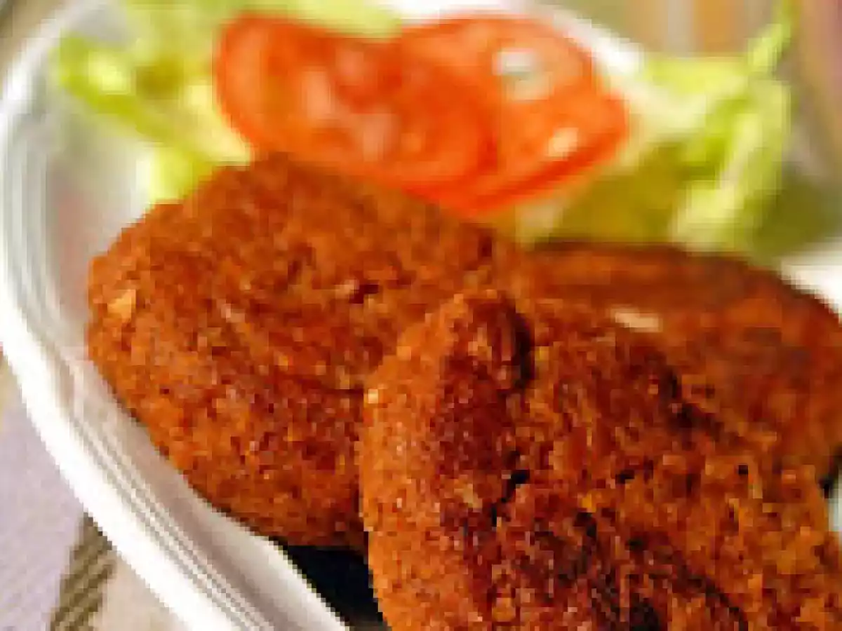 Hambúrguer de Seitan (vegana)