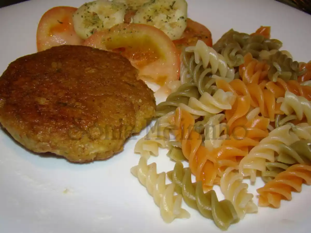 Hambúrguer de Tofú com Aveia