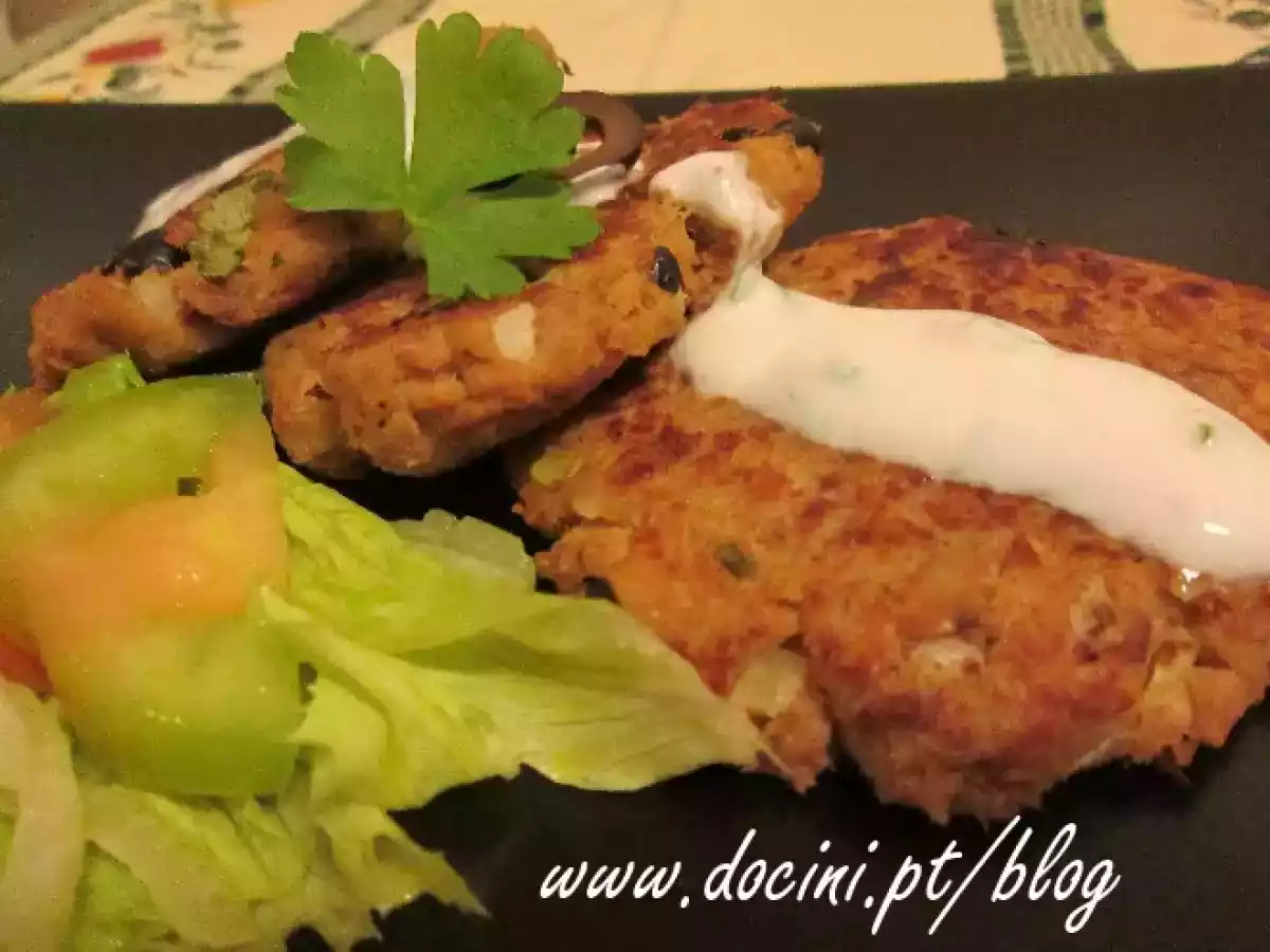 Hambúrgueres de Atum e Azeitonas - foto 2
