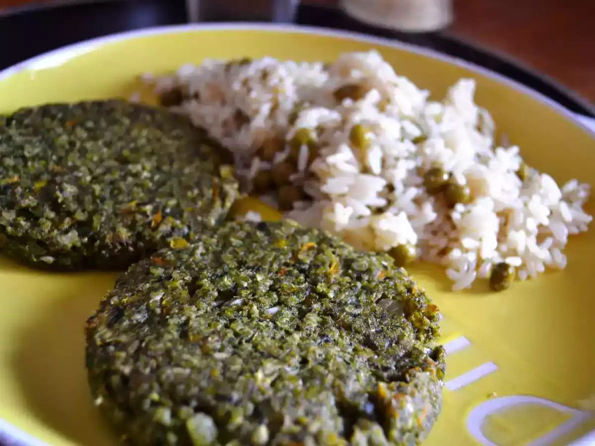 Hambúrgueres de Soja e Legumes (Vegetariana)