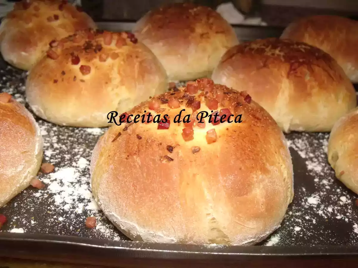 Hambúrgueres no pão caseiros/ Pão de hambúrguer - foto 2