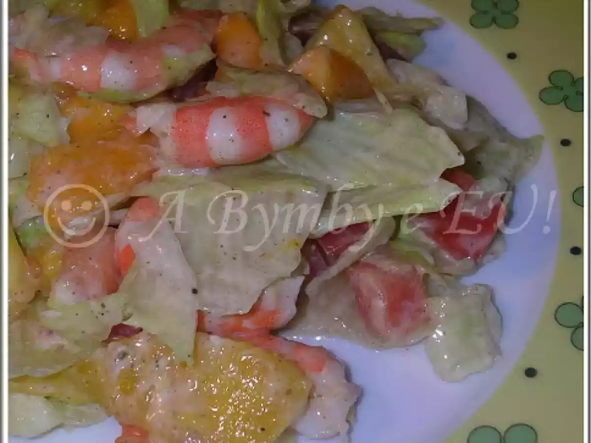 Happy Birthday LOVE - Creme de Camarão e Salada Tropical