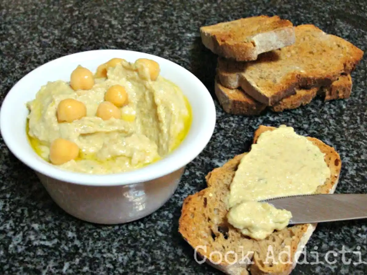 Hummus ou paté de grão de bico