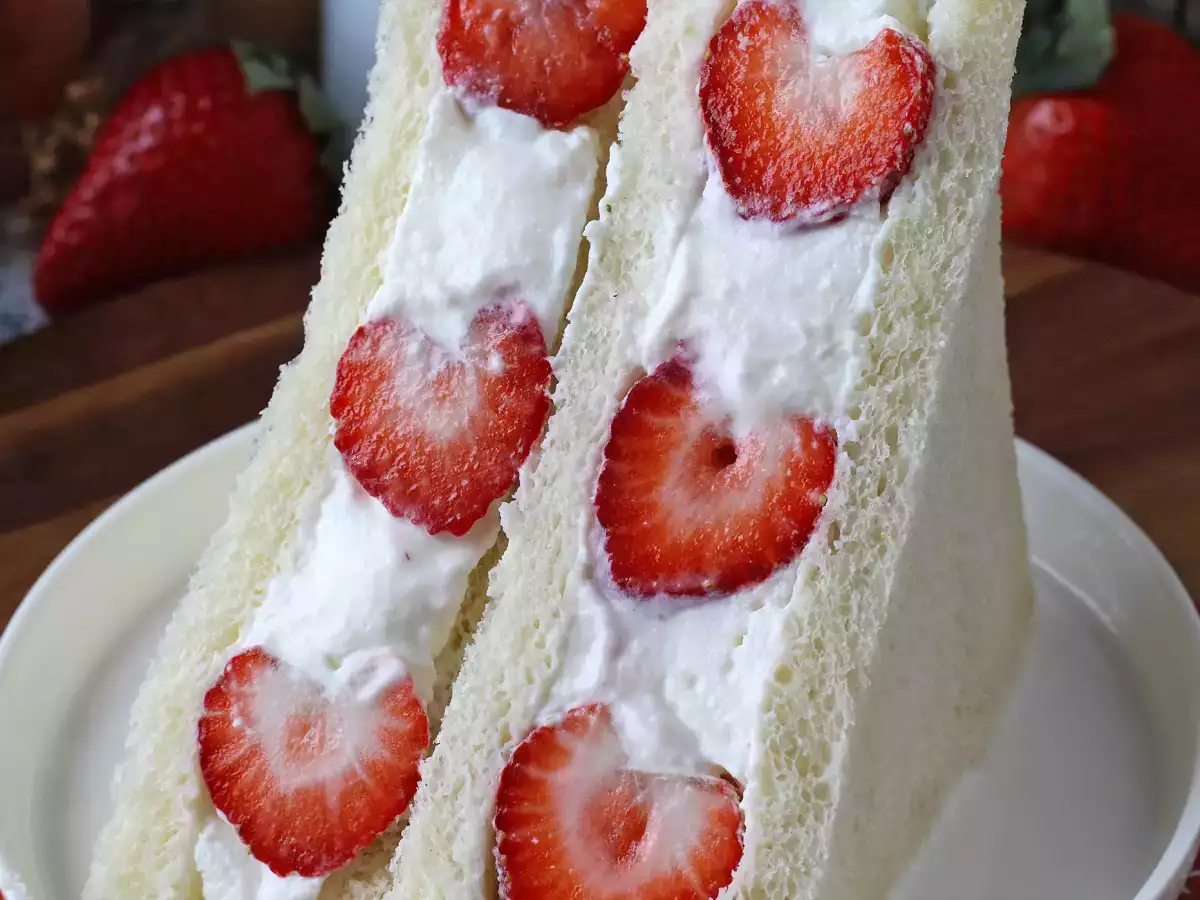 Ichigo sando, o sanduíche de morango japonês! - foto 3
