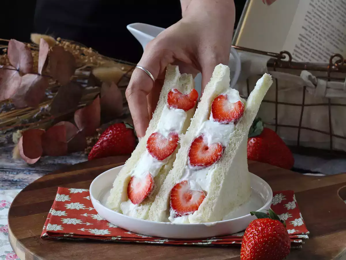 Ichigo sando, o sanduíche de morango japonês! - foto 5