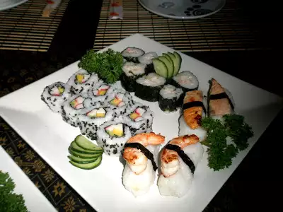 Iniciando na arte de fazer sushi