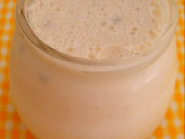 Iogurte de Banana-Canela