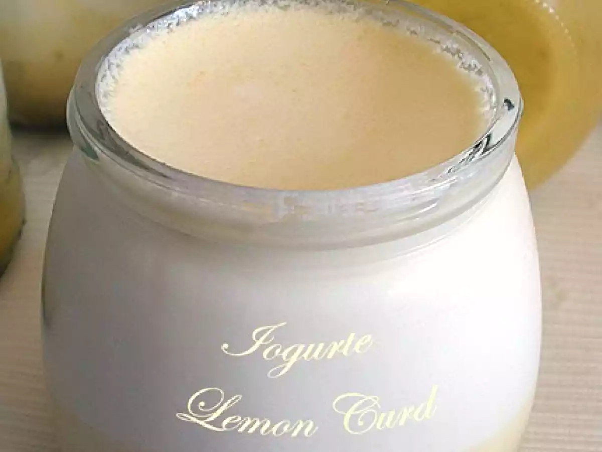 Iogurte de Lemon Curd
