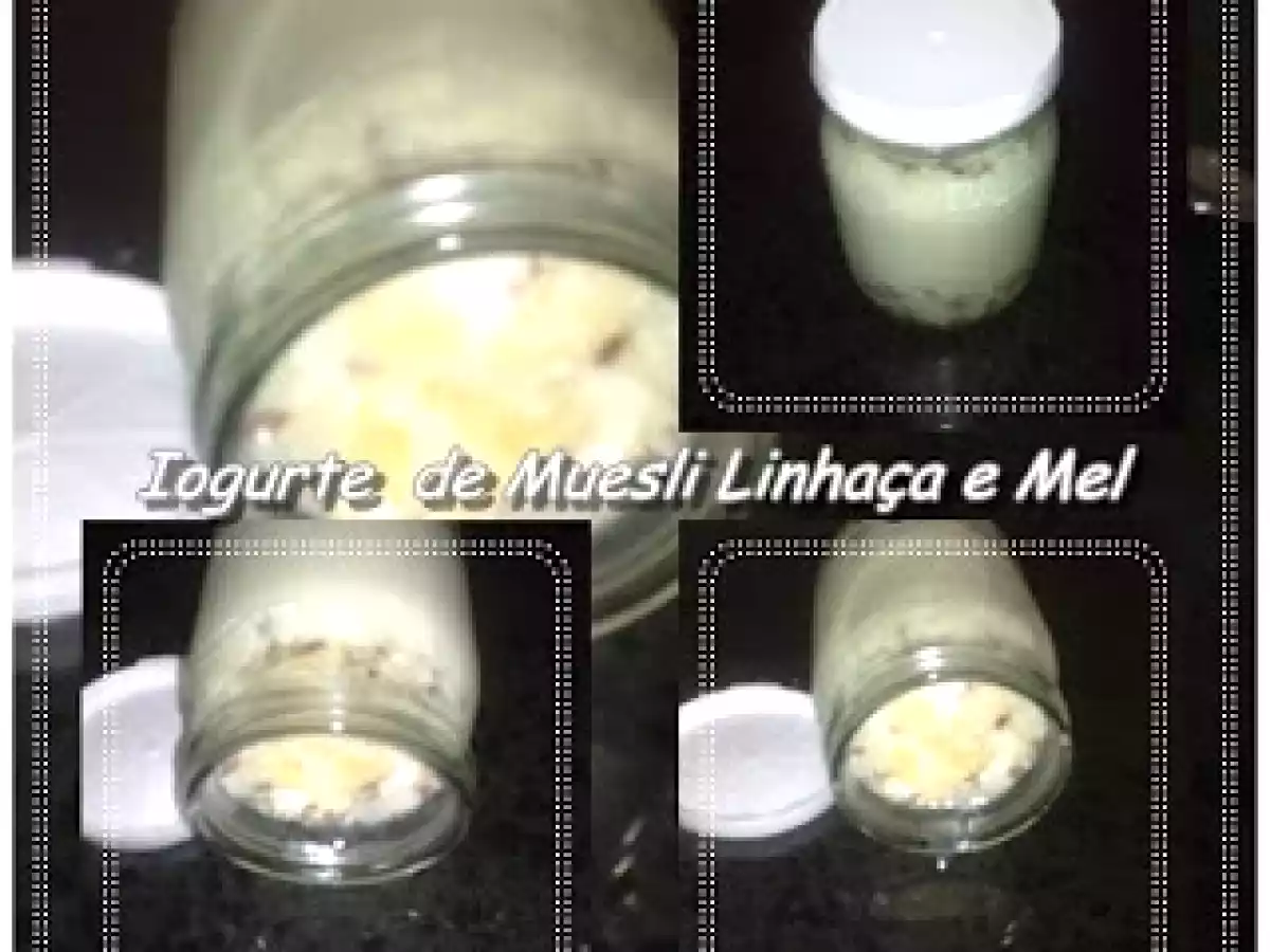 Iogurte de Muesli Linhaça e Mel