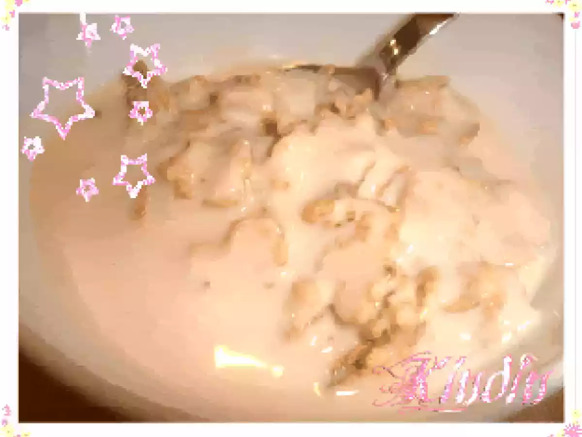 Iogurte Líquido de Morango e Banana