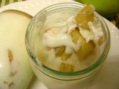 Iogurtes de maçã e canela (e frutos secos), foto 2