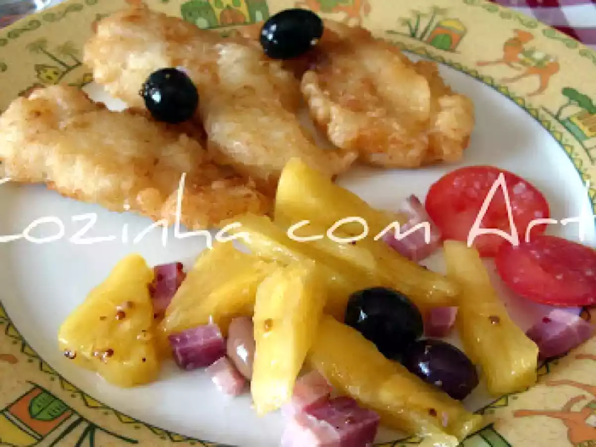 Iscas de bacalhau ou bacalhau panado - foto 5