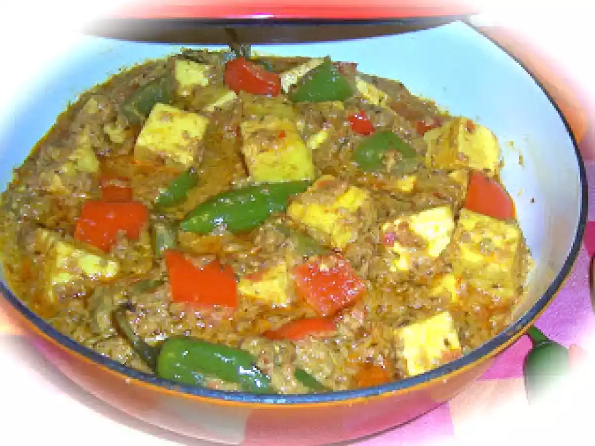 Karahi de Queijo Paneer e Pimentos! - foto 4