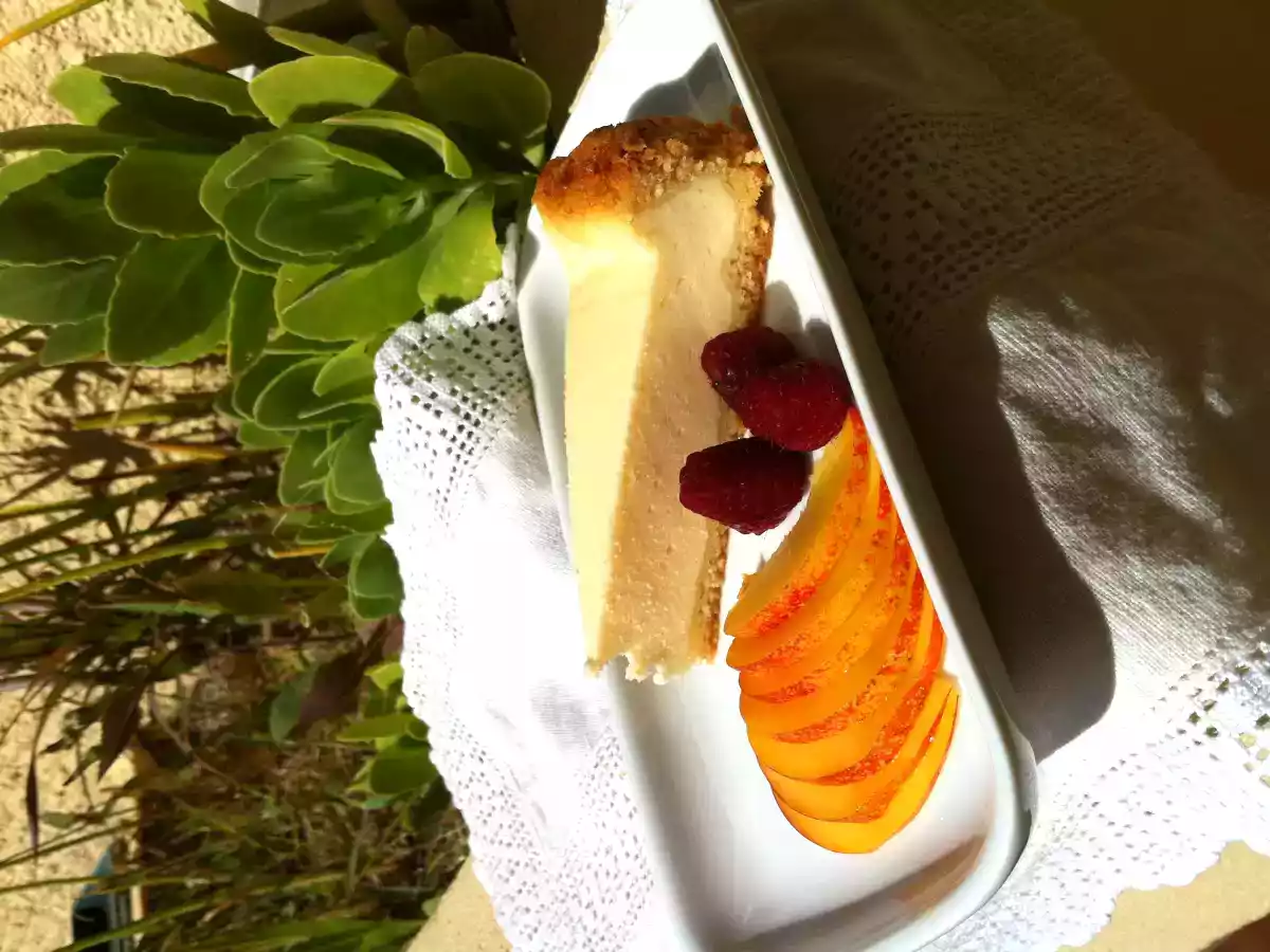 Käsekuchen - Tarte de Queijo Quark