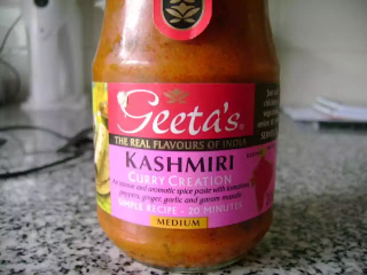 Kashmiri de frango (prato indiano) com o respectivo arroz... - foto 2