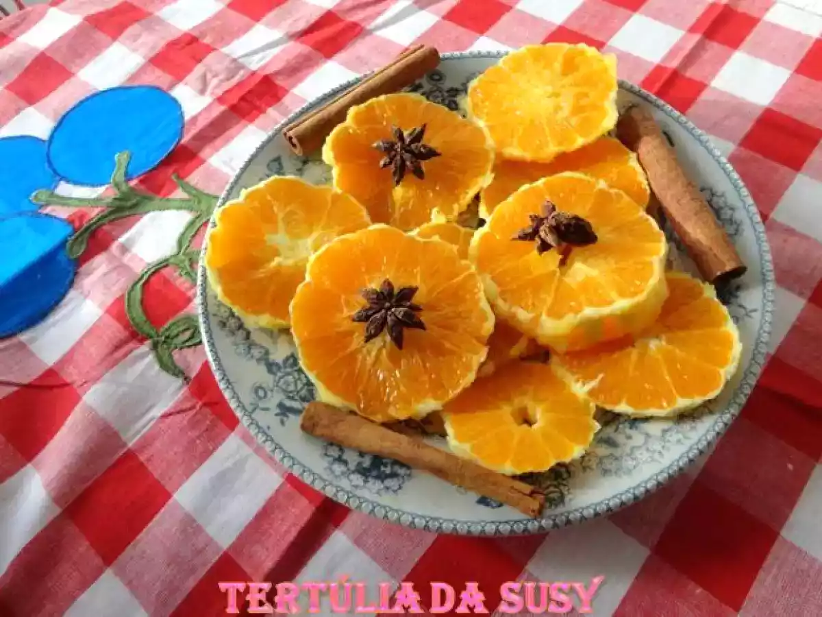 Laranja com estrela de anis e pau de canela - foto 2