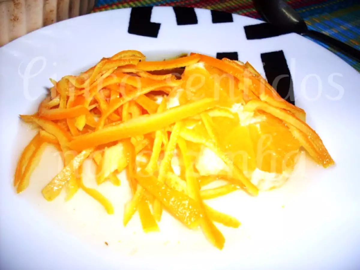 Laranja confitada em calda de açúcar - foto 4