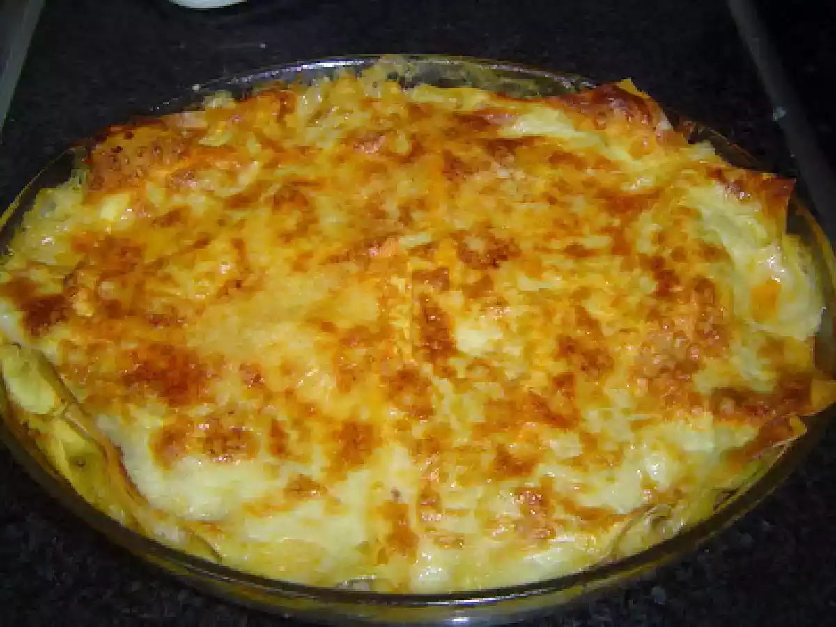Lasanha bolonhesa com béchamel