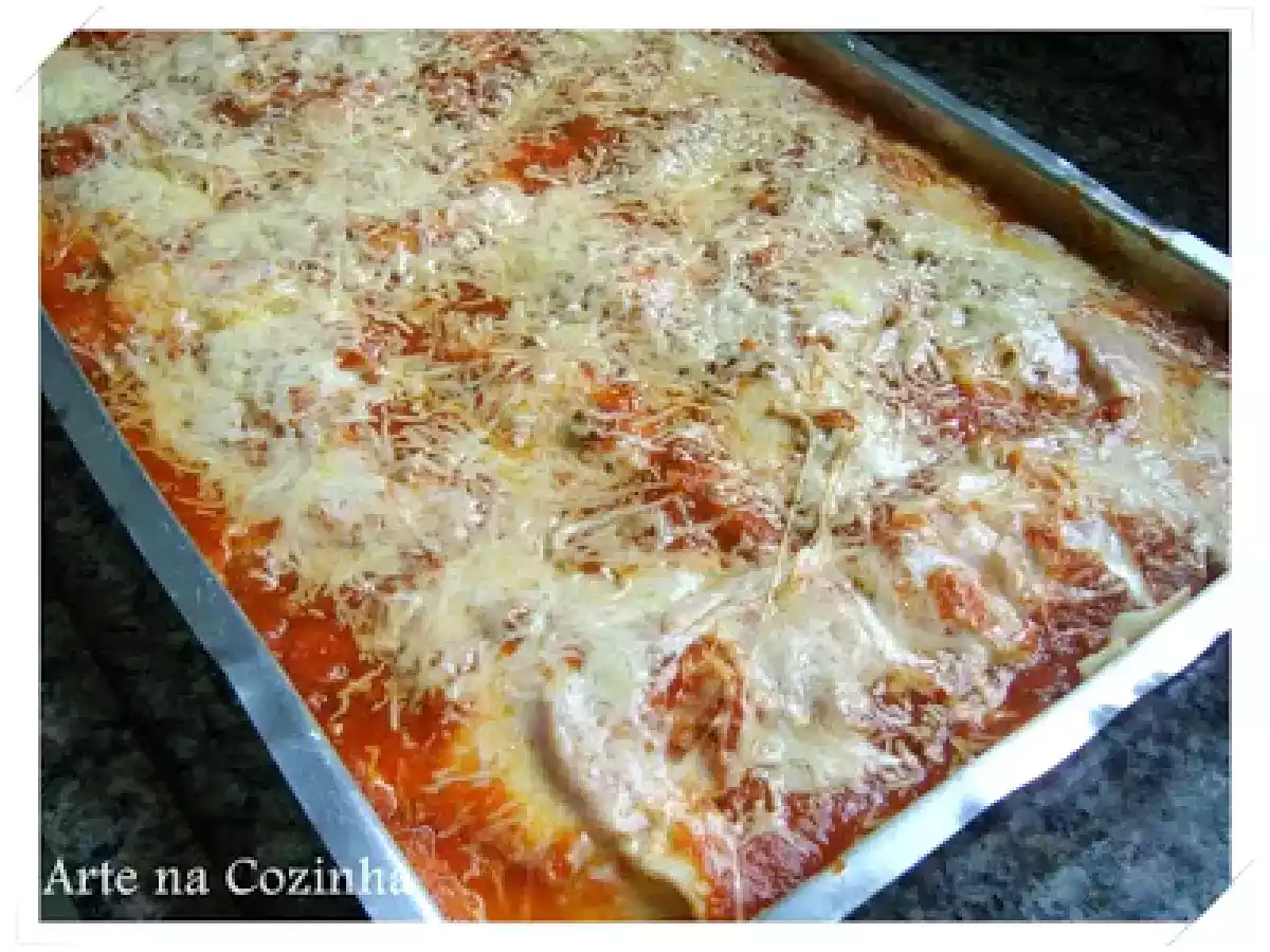 Lasanha caseira da mama