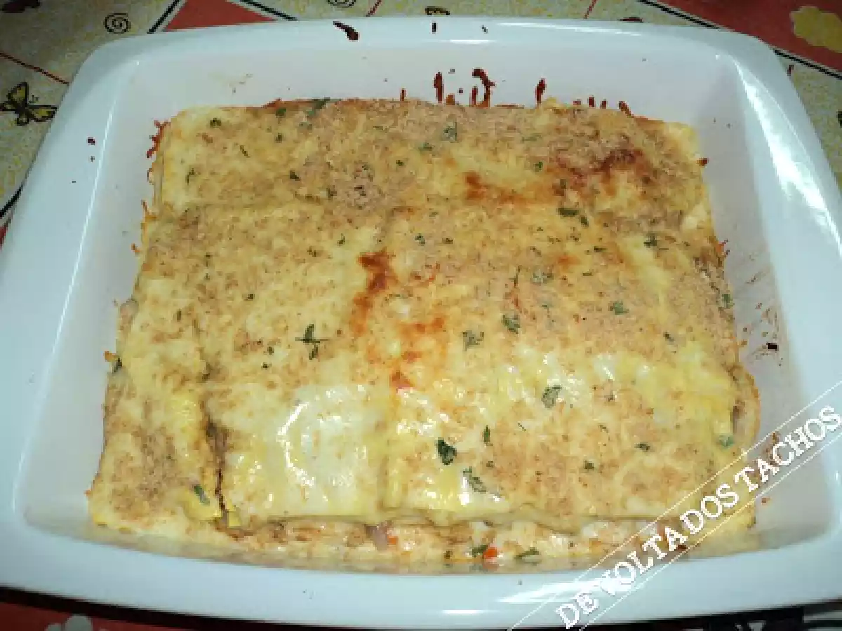 LASANHA DE CARNE COM CENOURA E COGUMELOS - foto 2