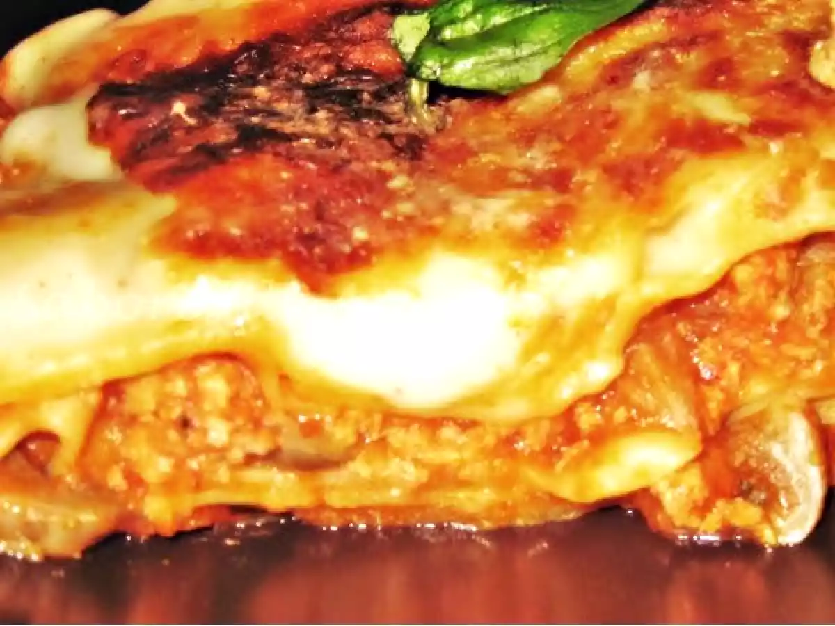 Lasanha de Carne Mista com Cogumelos e Poejos - foto 3