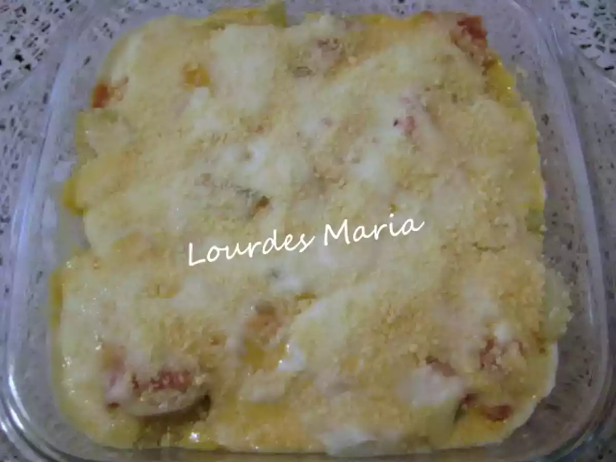 LASANHA DE CHUCHU COM MOLHO BRANCO LIGHT - foto 3