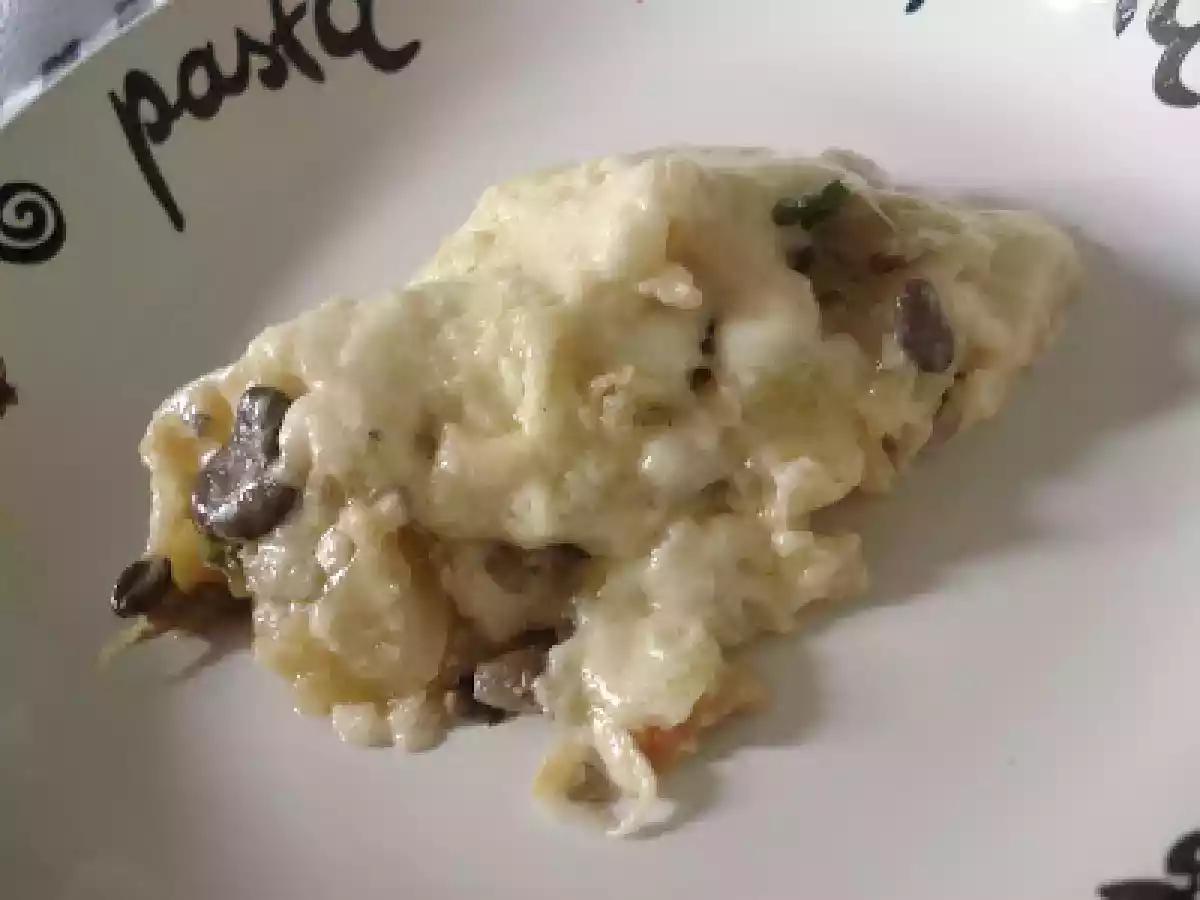 Lasanha de cogumelos