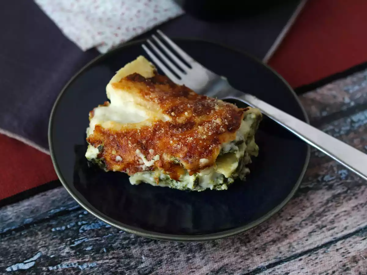 Lasanha de espinafre e ricota - foto 4