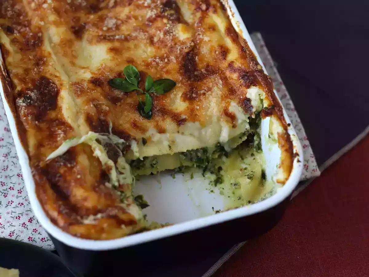 Lasanha de espinafre e ricota - foto 6