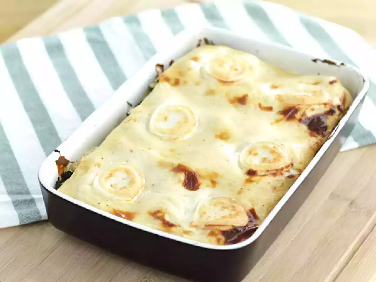Lasanha de espinafres e queijo de cabra - foto 3