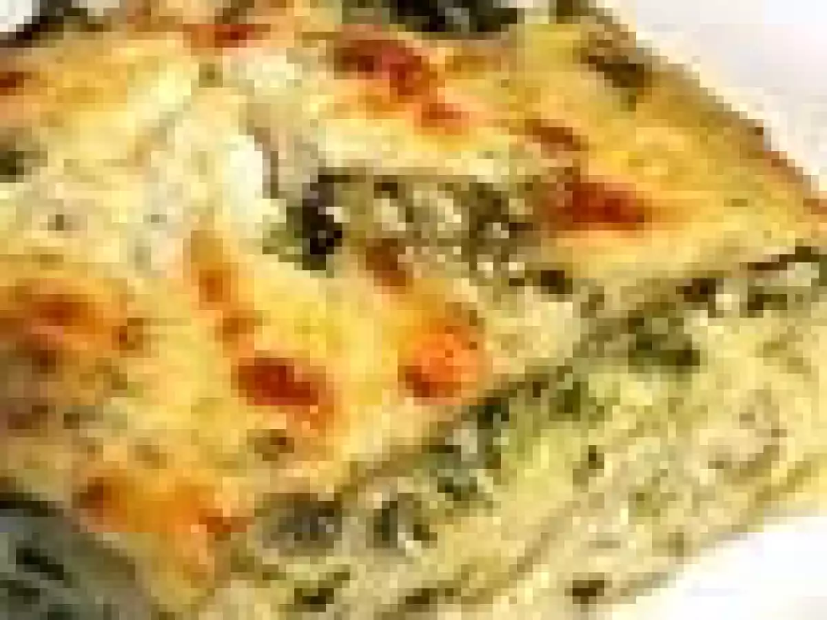 Lasanha de Espinafres e Requeijão