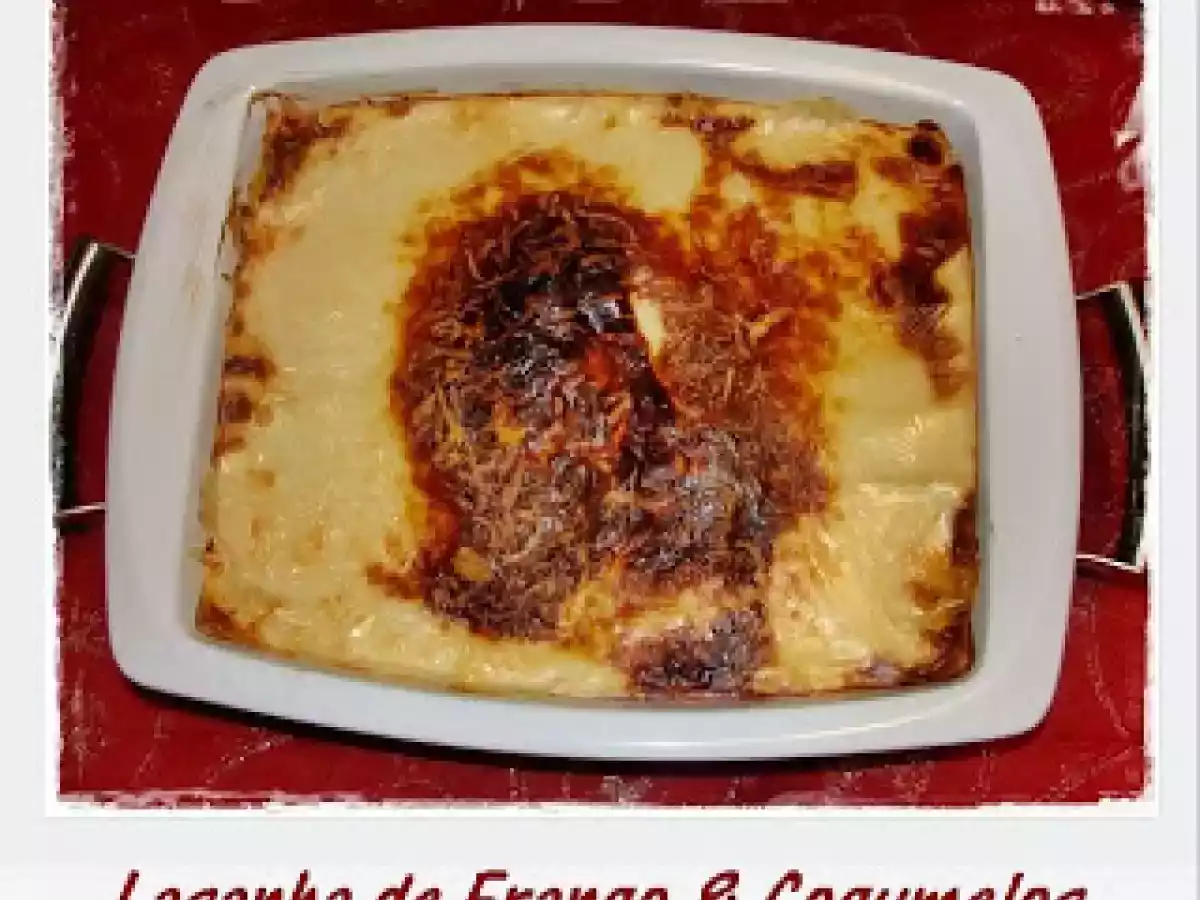 Lasanha de Frango & Cogumelos