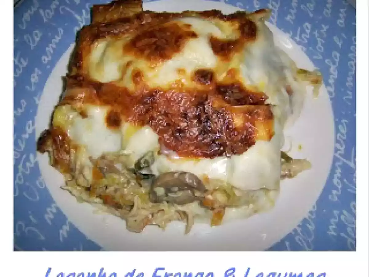 Lasanha de Frango & Legumes