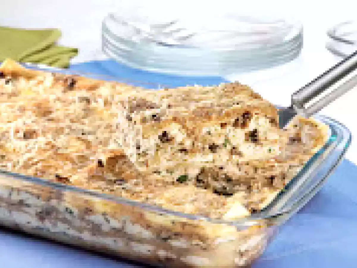 Lasanha de Funghi (lacto)