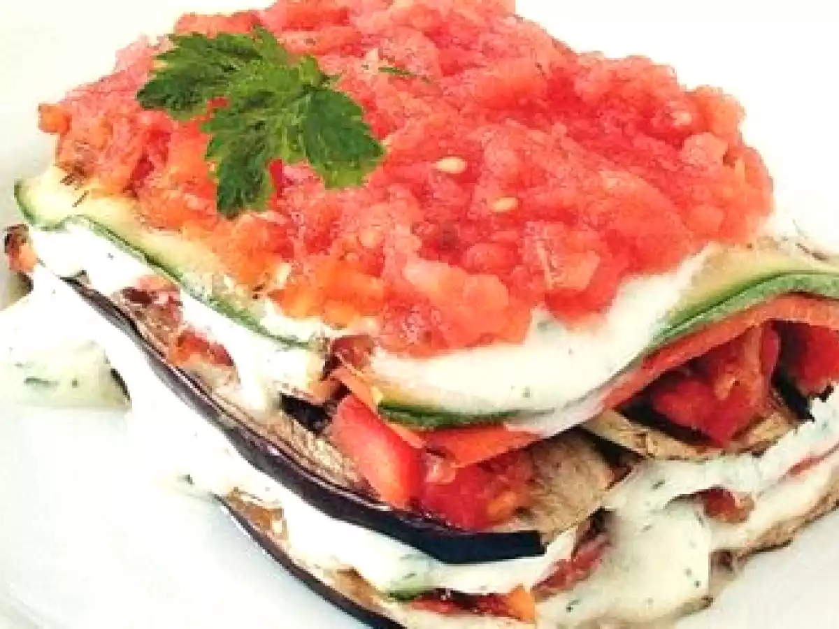 LASANHA DE LEGUMES LIGHT