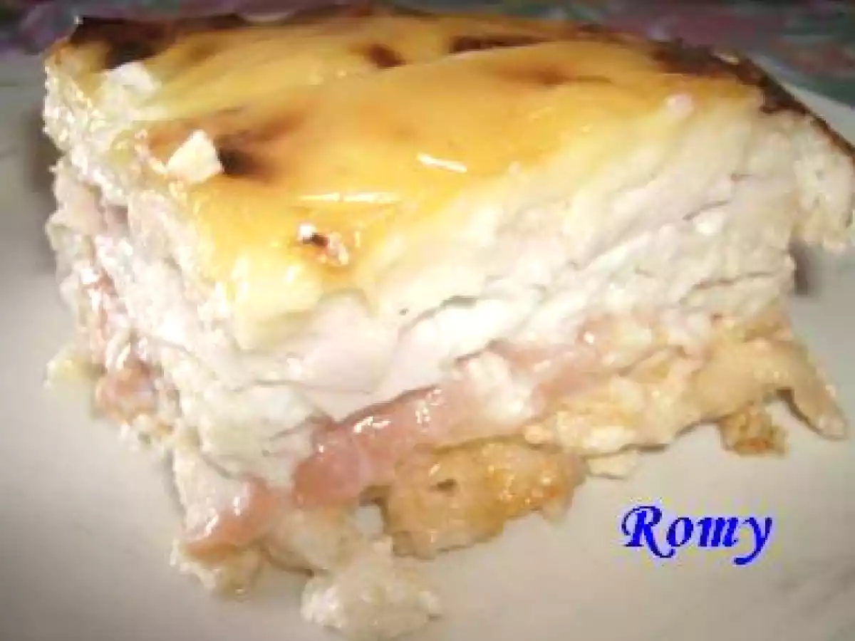 Lasanha de pão
