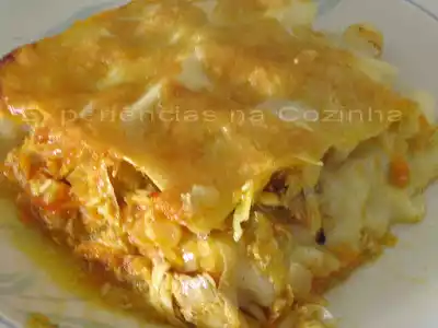 Lasanha de peixe