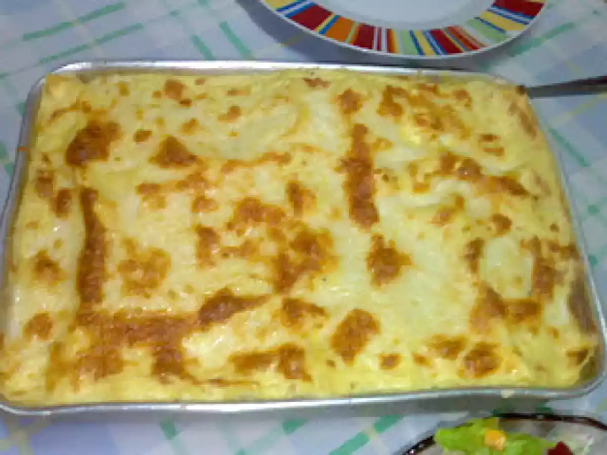 LASANHA DE QUEIJO E FIAMBRE - foto 2