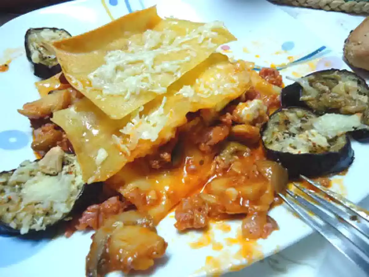 Lasanha de salsichas frescas - foto 3