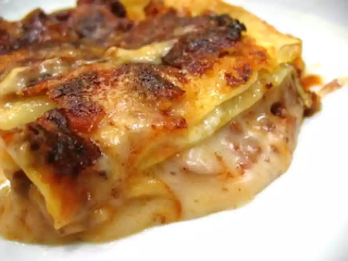 Lasanha no forno