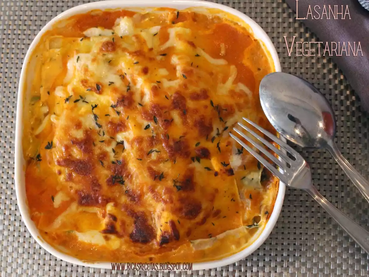 Lasanha vegetariana