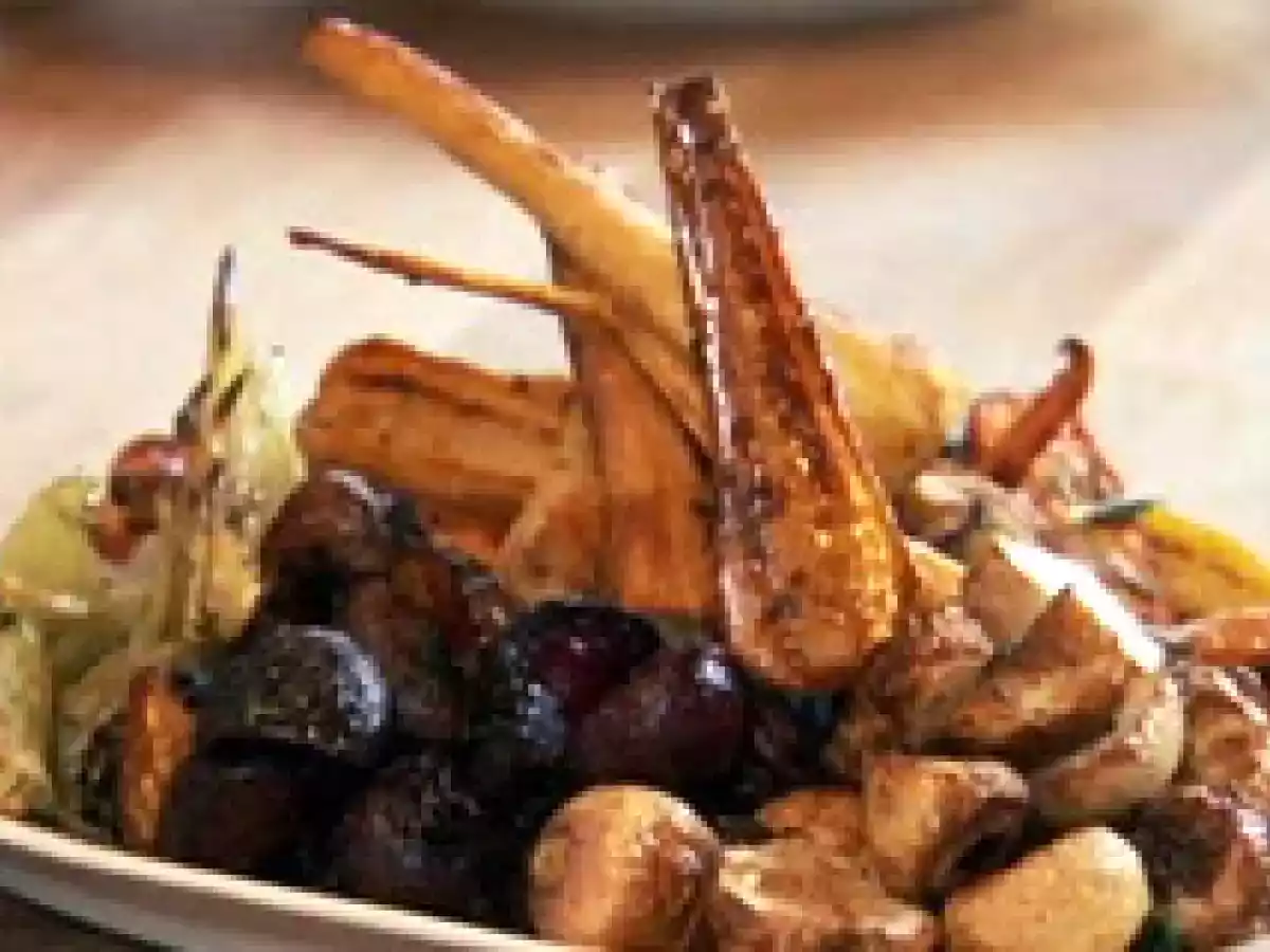 Legumes assados de Jamie Oliver