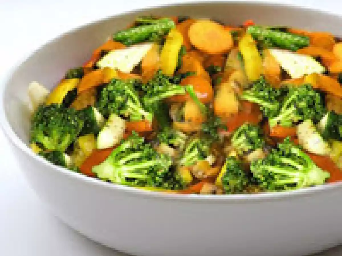 Legumes com Salsa (vegana)