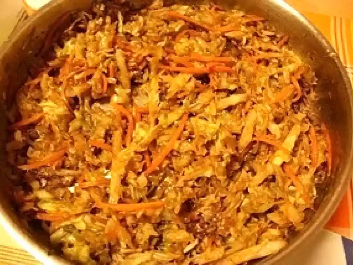 Legumes na frigideira com molho de soja