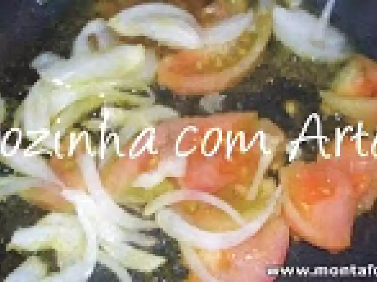 Legumes salteados com frango - foto 2