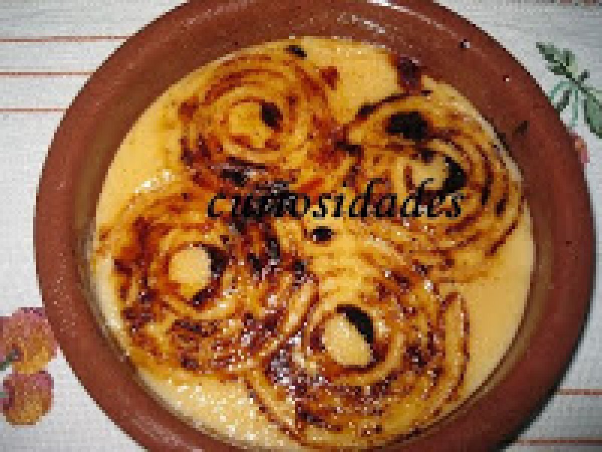 Leite creme queimado
