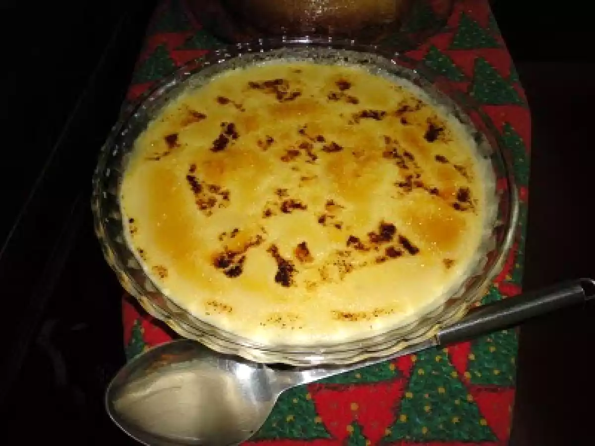 Leite-creme queimado