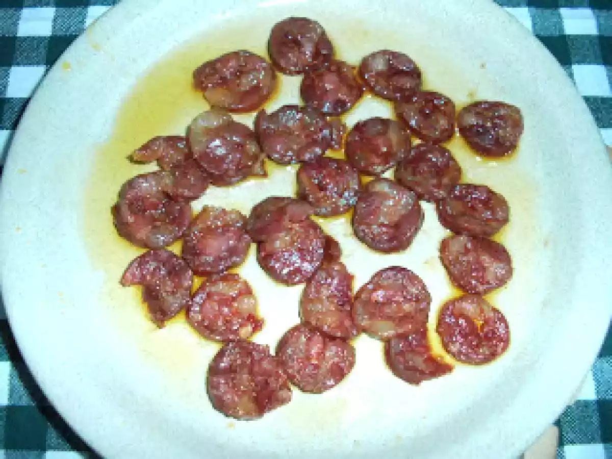 Linguiça Assada no Micro-Ondas